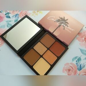 Smashbox Cali Contour Bronzer Blush Highlighter Contour Palette In Medium/Dark